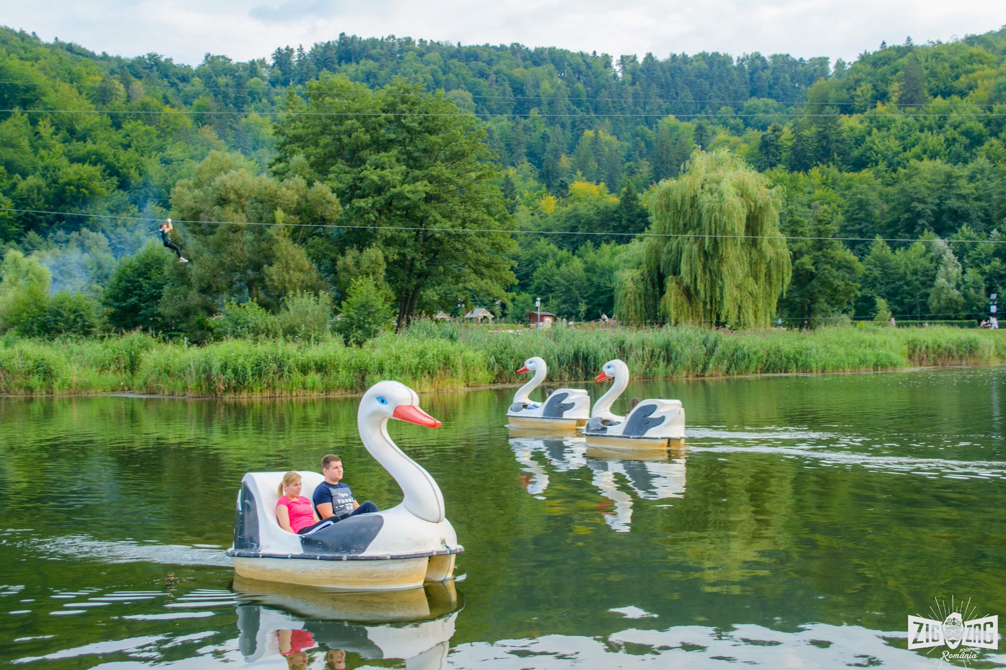 Parcul Aventura Park, în apropierea cartierului Green Valley